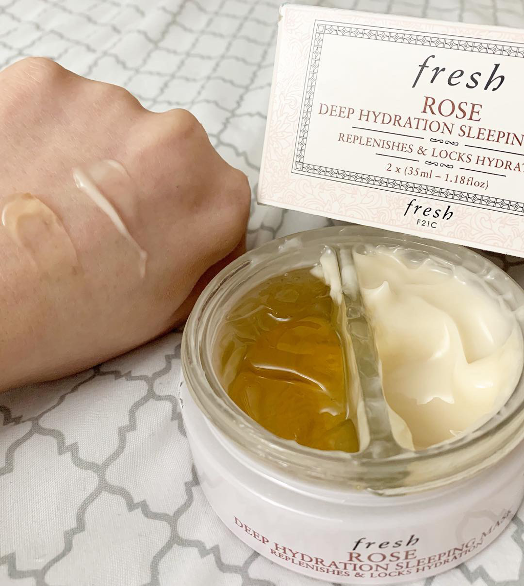 Fresh Beauty Rose Deep Hydrating Sleeping Mask Review - THOUGHTS IN A  HEARTBEAT